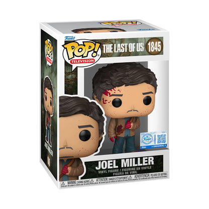 The Last of Us Joel Miller Bloody Funko Pop Figure #1845 Exclusive, 4-inch vinyl collectible