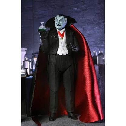 NECA Ultimate Grandpa Munster 7-inch action figure articulation and accessory detail view