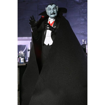 NECA Ultimate Grandpa Munster 7-inch action figure with accessories and interchangeable parts