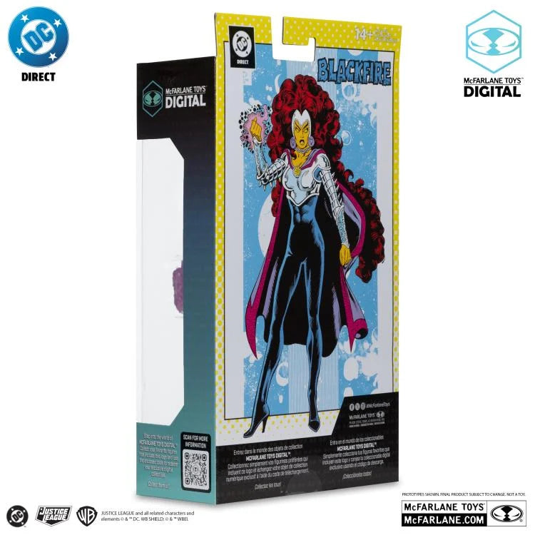 The New Teen Titans Blackfire 7" Action Figure (with Digital Code) - view 6
