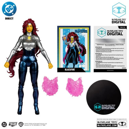 The New Teen Titans Blackfire 7" Action Figure (with Digital Code) - view 4