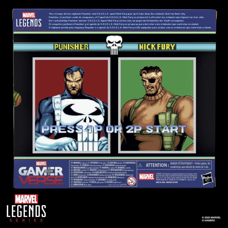 The Punisher & Nick Fury Marvel Legends Gamerverse Action Figure Two-Pack (Preorder)