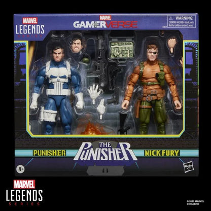 The Punisher & Nick Fury Marvel Legends Gamerverse Action Figure Two-Pack (Preorder)