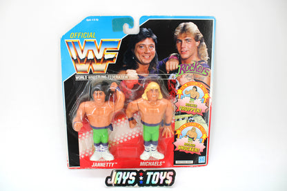 WWF The Rockers Marty Jannetty & Shawn Michaels Action Figures (1990 Hasbro) product image