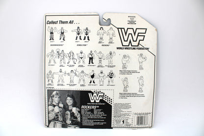 WWF The Rockers Marty Jannetty & Shawn Michaels Action Figures (1990 Hasbro) - view 2