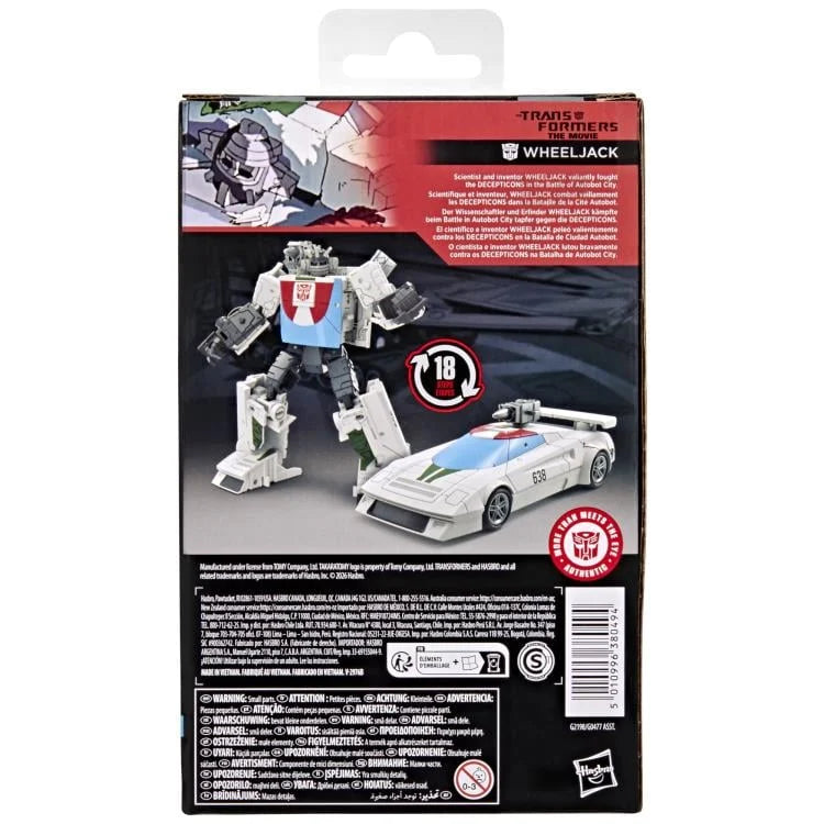 The Transformers: The Movie Studio Series 86 Deluxe Class Wheeljack Action Figure - view 16