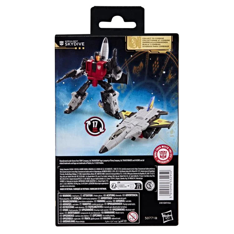 Transformers: Age of the Primes Deluxe Class Aerialbot Skydive Action Figure
