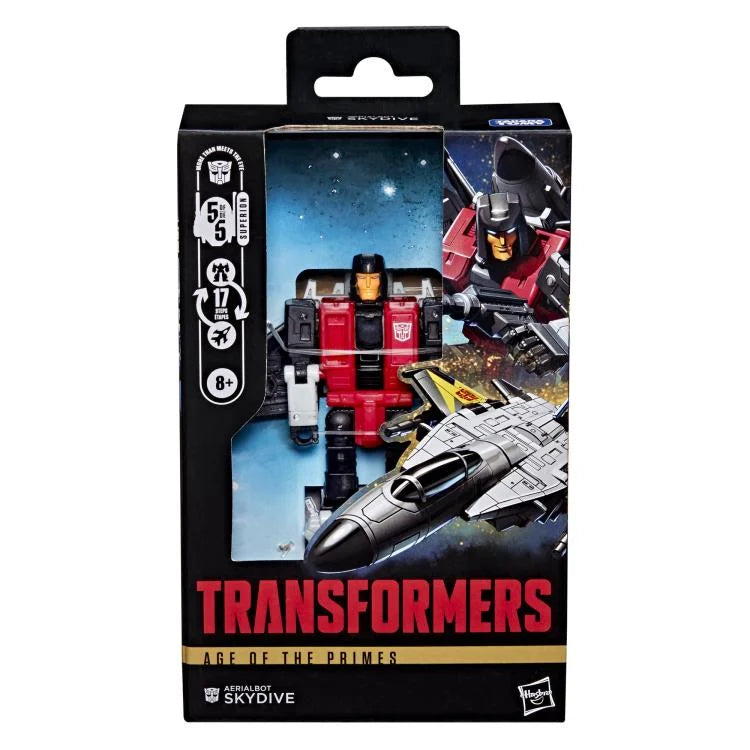 Transformers: Age of the Primes Deluxe Class Aerialbot Skydive Action Figure
