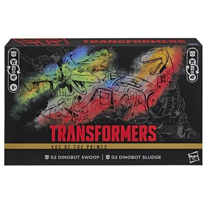 Transformers: Age of the Primes Generations Selects Leader Class G2 Dinobot Swoop & G2 Dinobot Sludge Action Figure Two-Pack - view 3