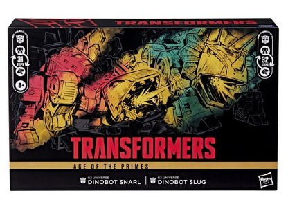 Transformers: Age of the Primes Leader Class G2 Universe Dinobot Snarl & Dinobot Slug Two-Pack