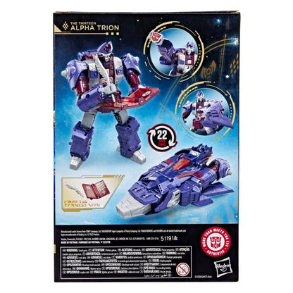 The Thirteen Alpha Trion Transformers: Age of the Primes Voyager Class Action Figure