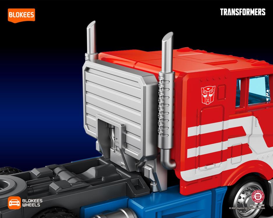 Transformers Blokees Wheels CT01 Optimus Prime with Trailer Model Kit - view 12