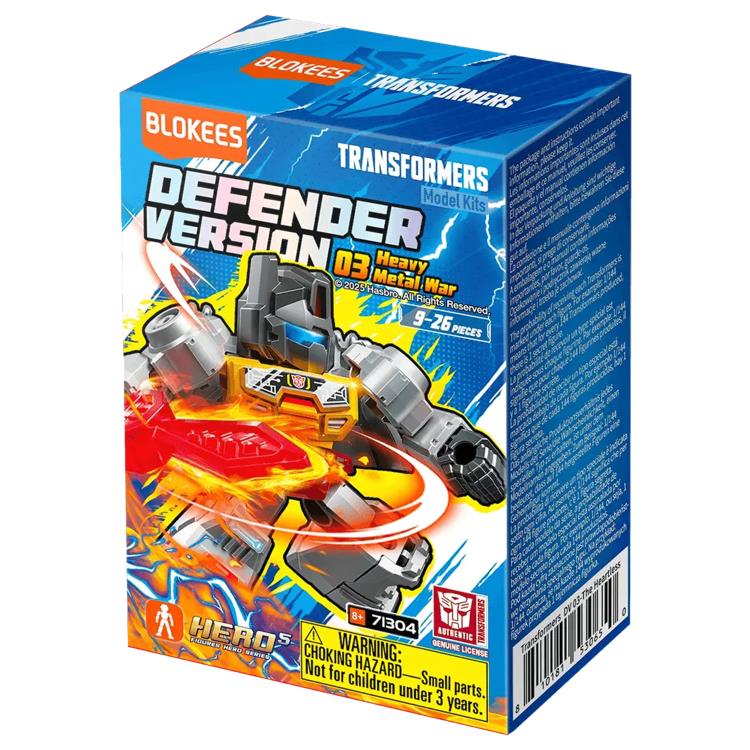 Transformers G1 Galaxy Defender Version 3 Heavy Metal War Box of 12 Random Model Kits