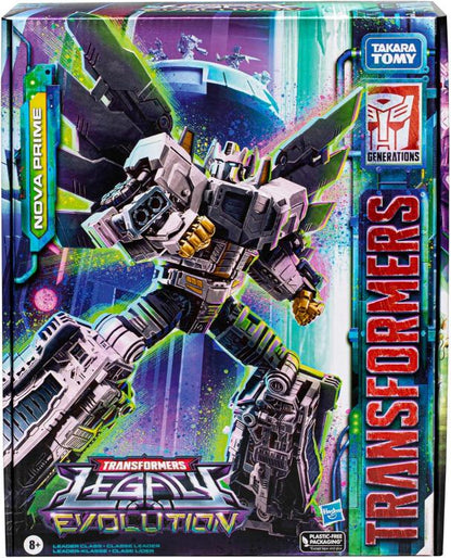 Transformers: Legacy Evolution Leader Class Nova Prime Action Figure