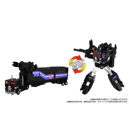 Transformers Masterpiece Nucleon Quest Super Convoy figure alternate angle view showing transformation details