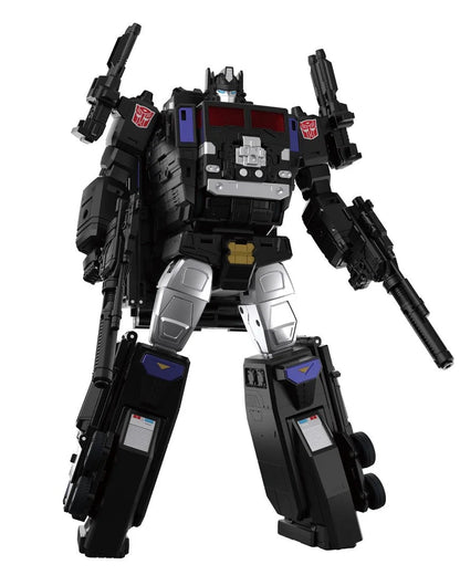 Transformers Masterpiece Nucleon Quest Super Convoy MPG-16 figure transformation detail view