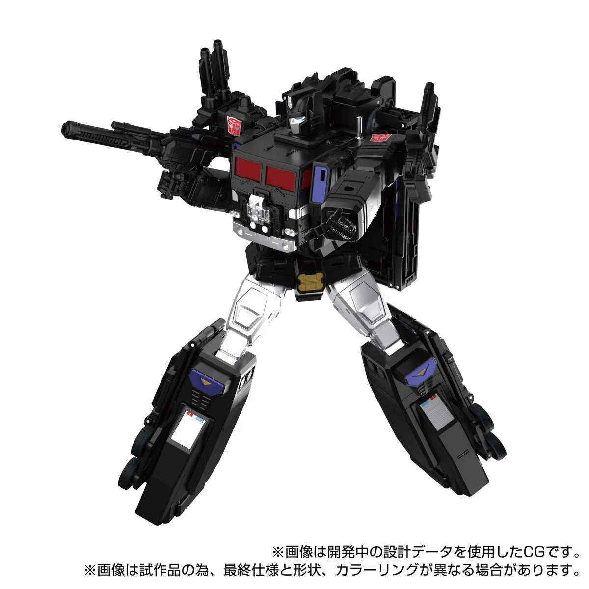 Transformers Masterpiece MPG-16 Nucleon Quest Super Convoy figure alternate angle view