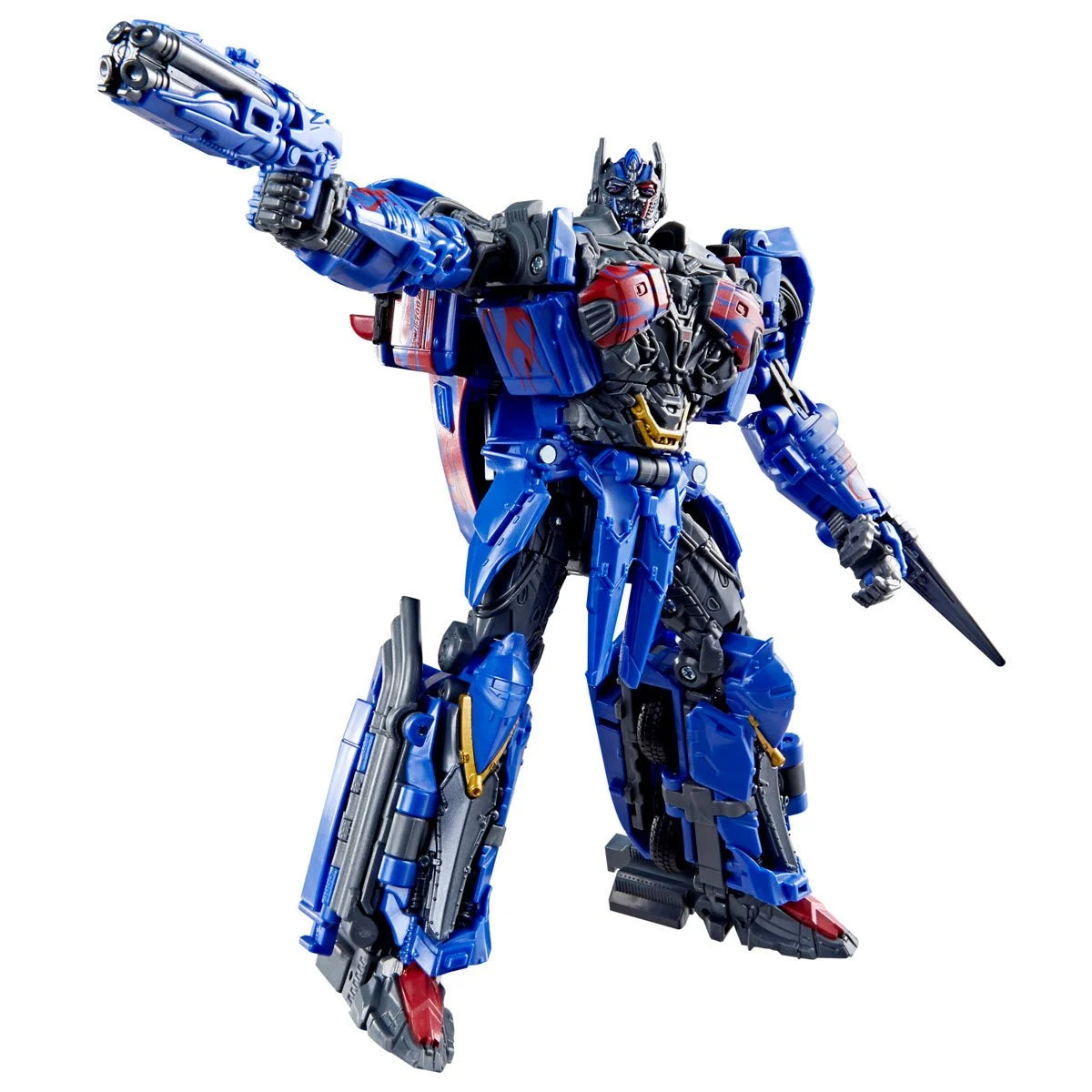 Transformers Studio Series Nemesis Prime Leader Class figure alternate angle view