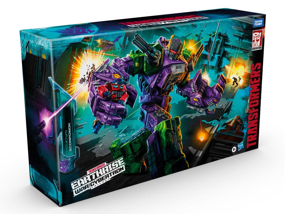 Transformers War for Cybertron: Earthrise Titan Class Scorponok