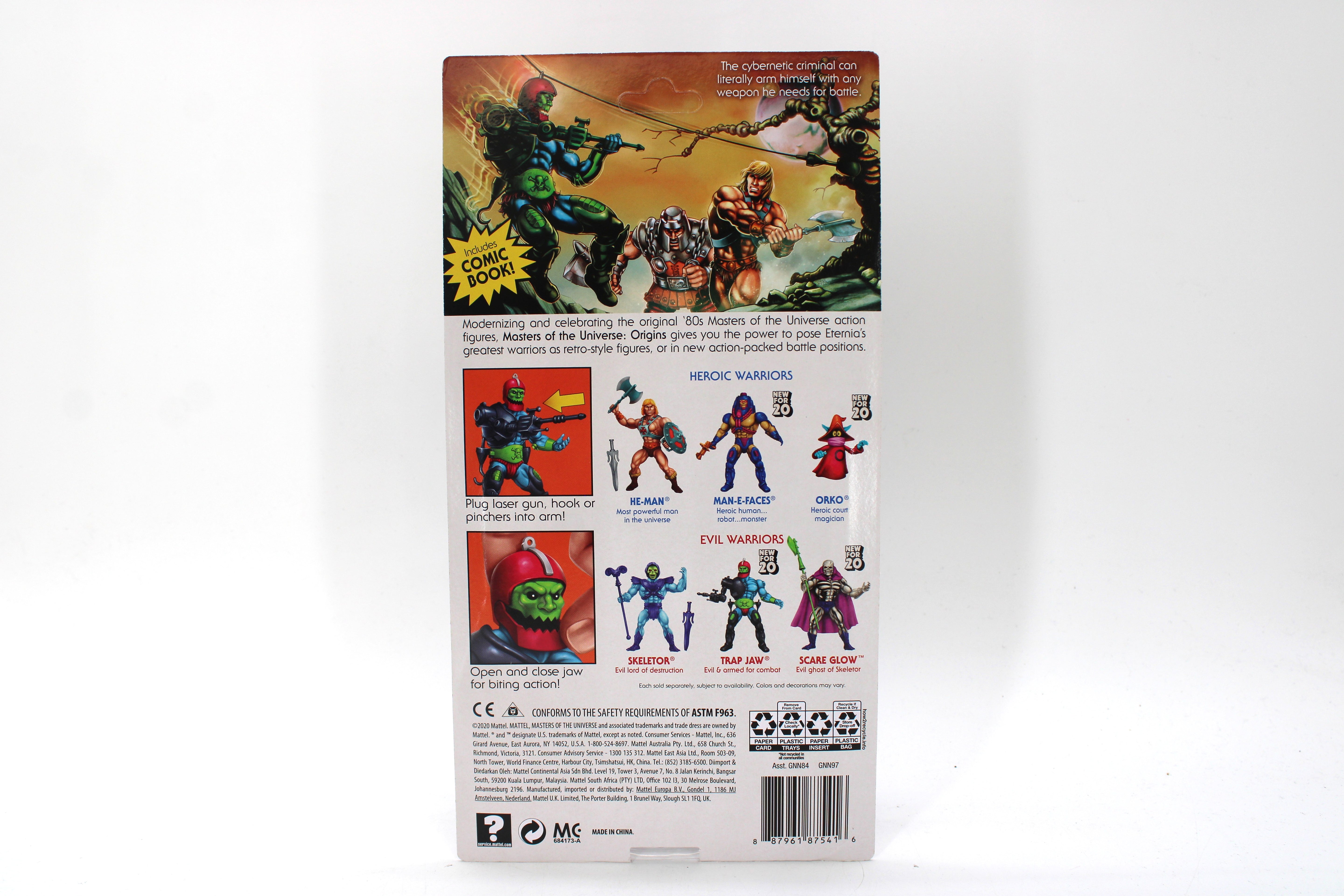 Masters of the Universe Origins Trap Jaw Action Figure (2020) - view 2