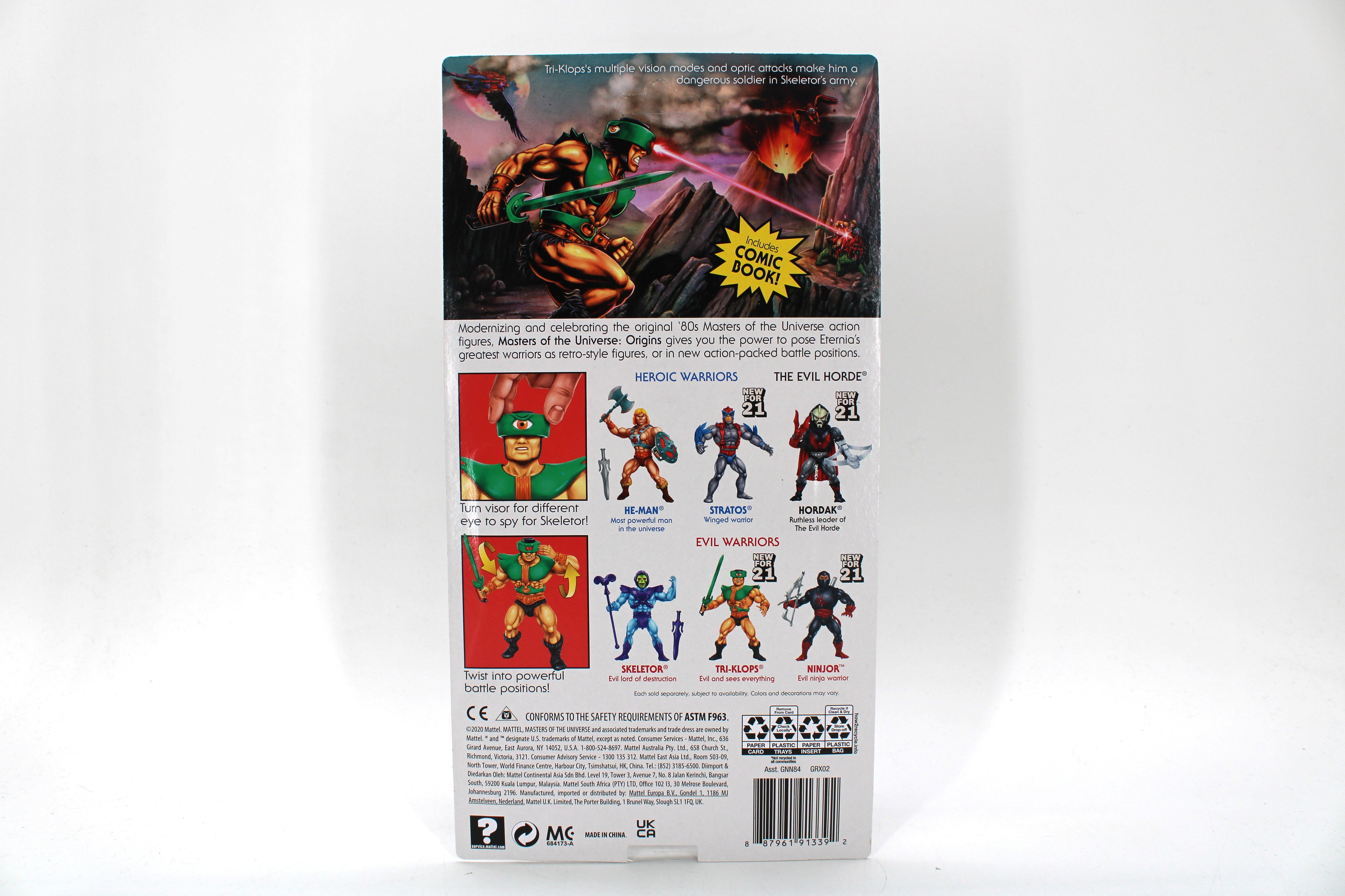 Masters of the Universe Origins Tri-Klops Action Figure (2020) - view 2