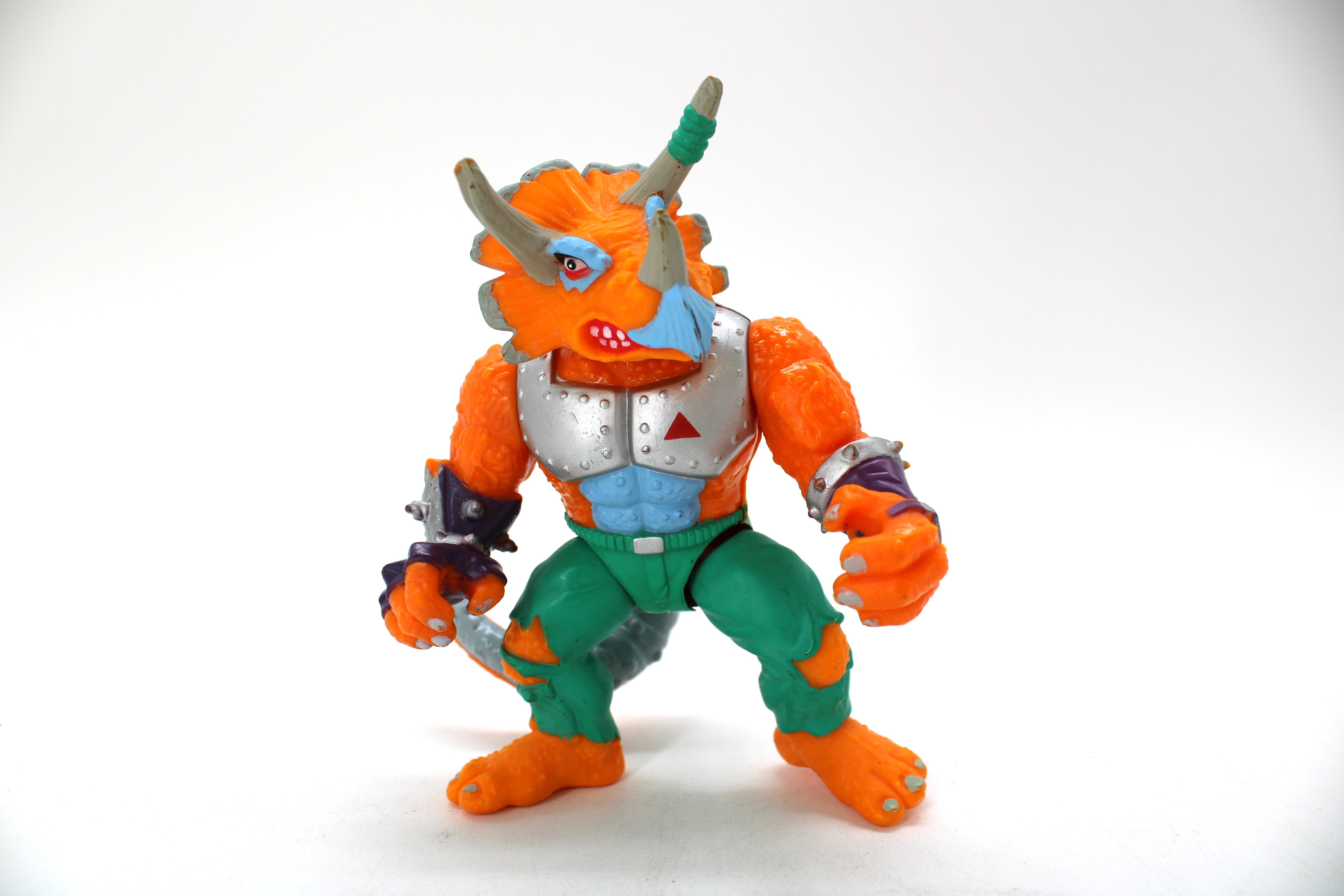 TMNT Triceraton Action Figure (1990 Playmates Toys) - view 2