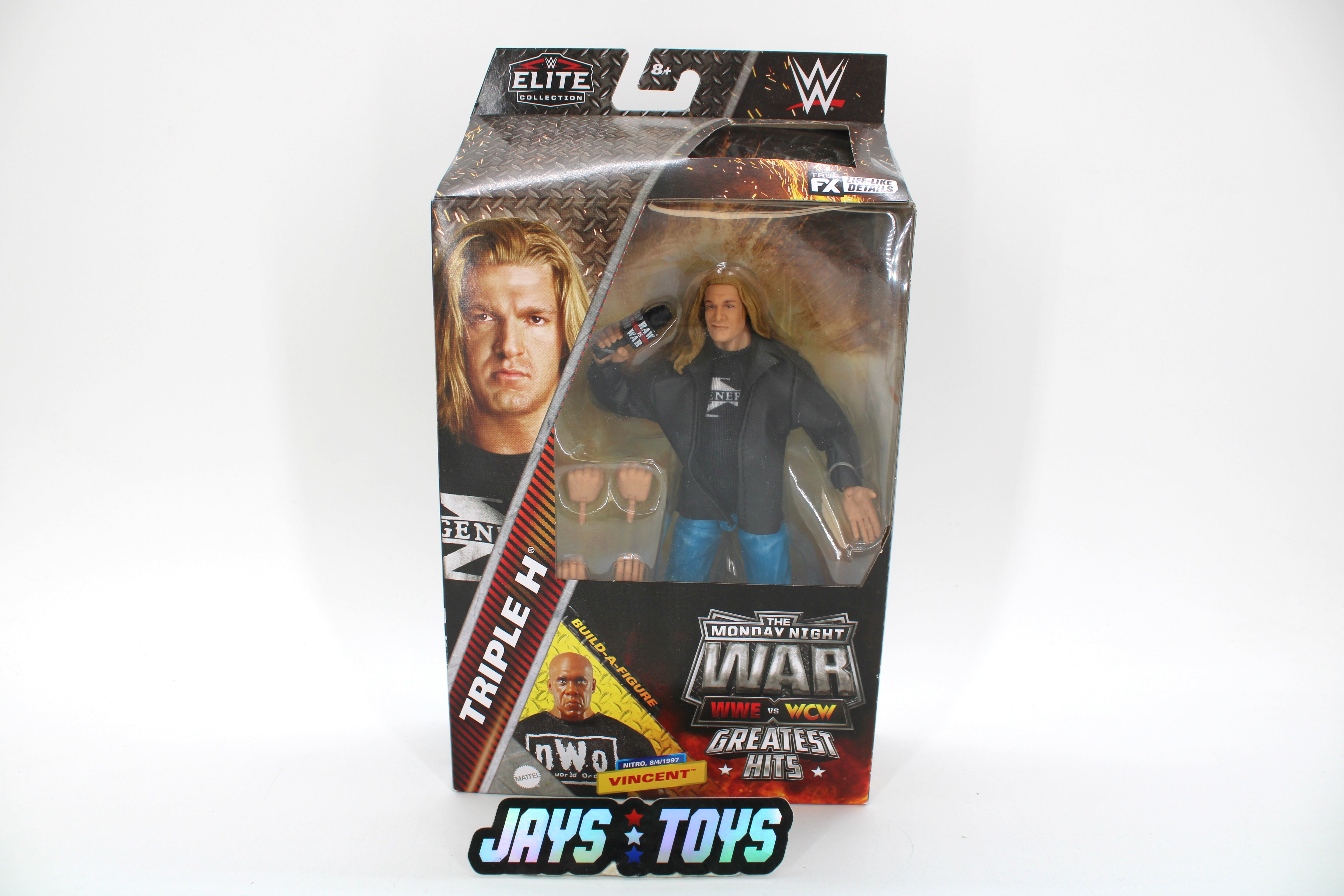 WWE Elite Collection Monday Night War Greatest Hits Triple H Action Figure (Vincent BAF) (2024 Mattel) product image