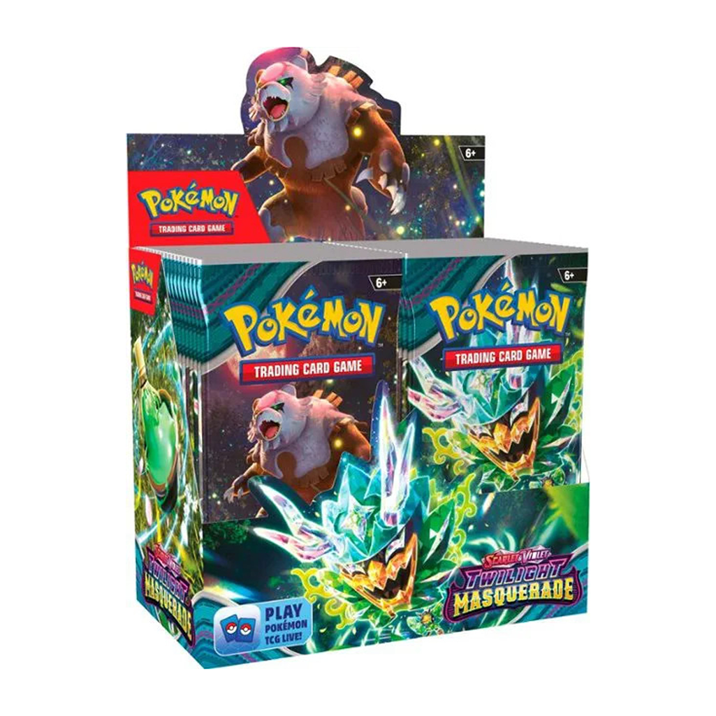 Pokemon TCG: Scarlet & Violet - Twilight Masquerade Booster Display Box (36 Packs)