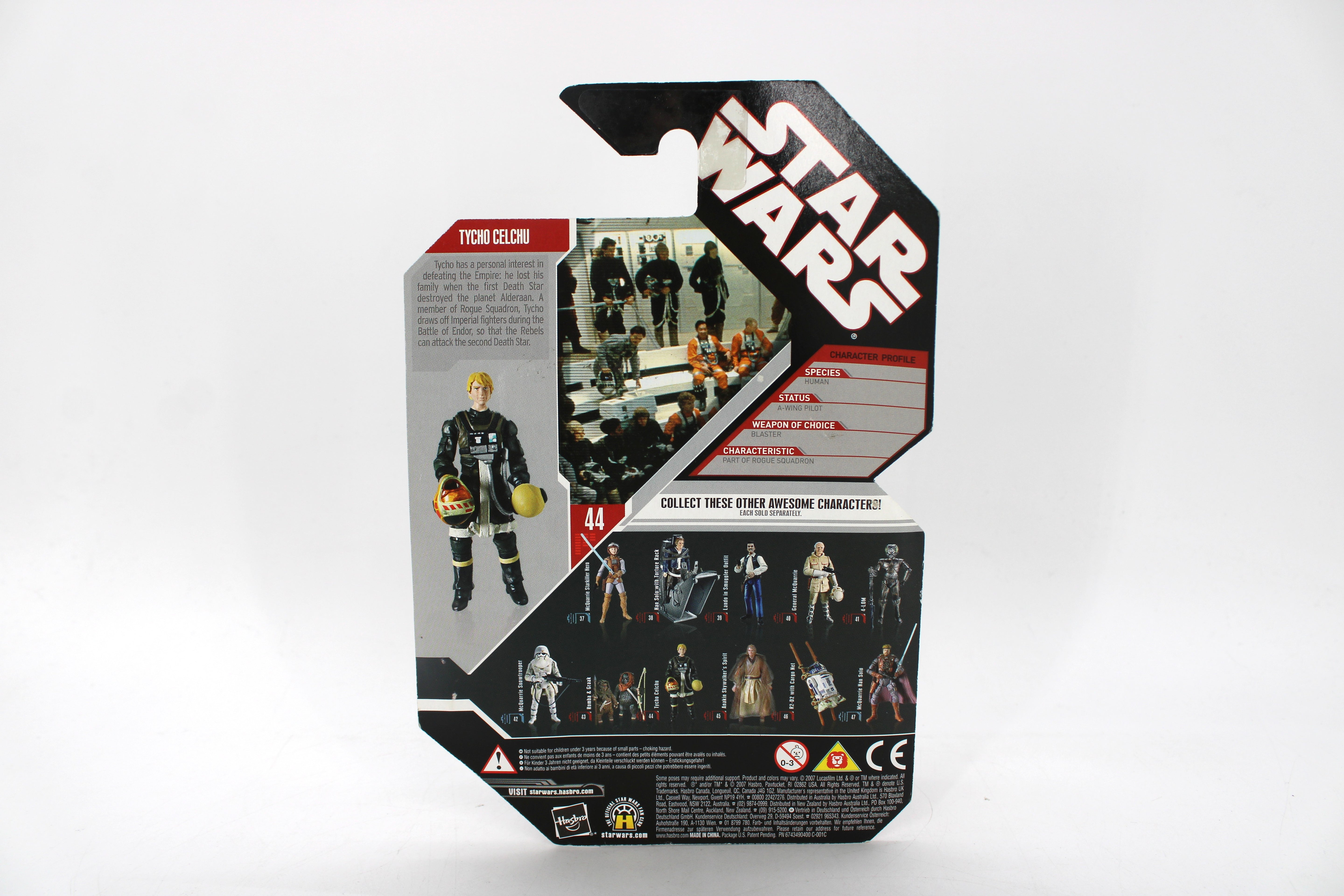 Star Wars Return of the Jedi Tycho Celchu Action Figure (2007) - view 2
