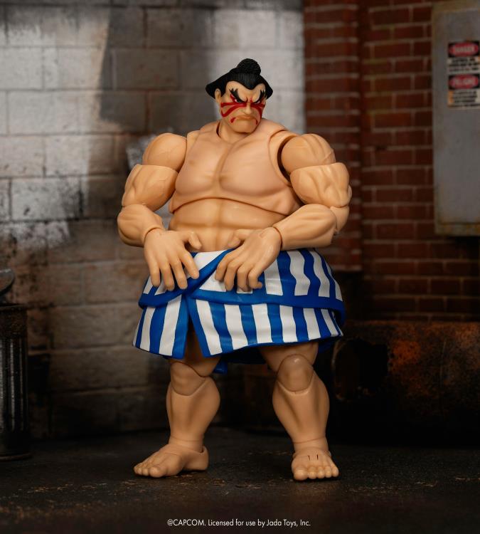 Ultra Street Fighter II: The Final Challengers E. Honda (Deluxe Ver.) 1/12 Scale Action Figure - view 11