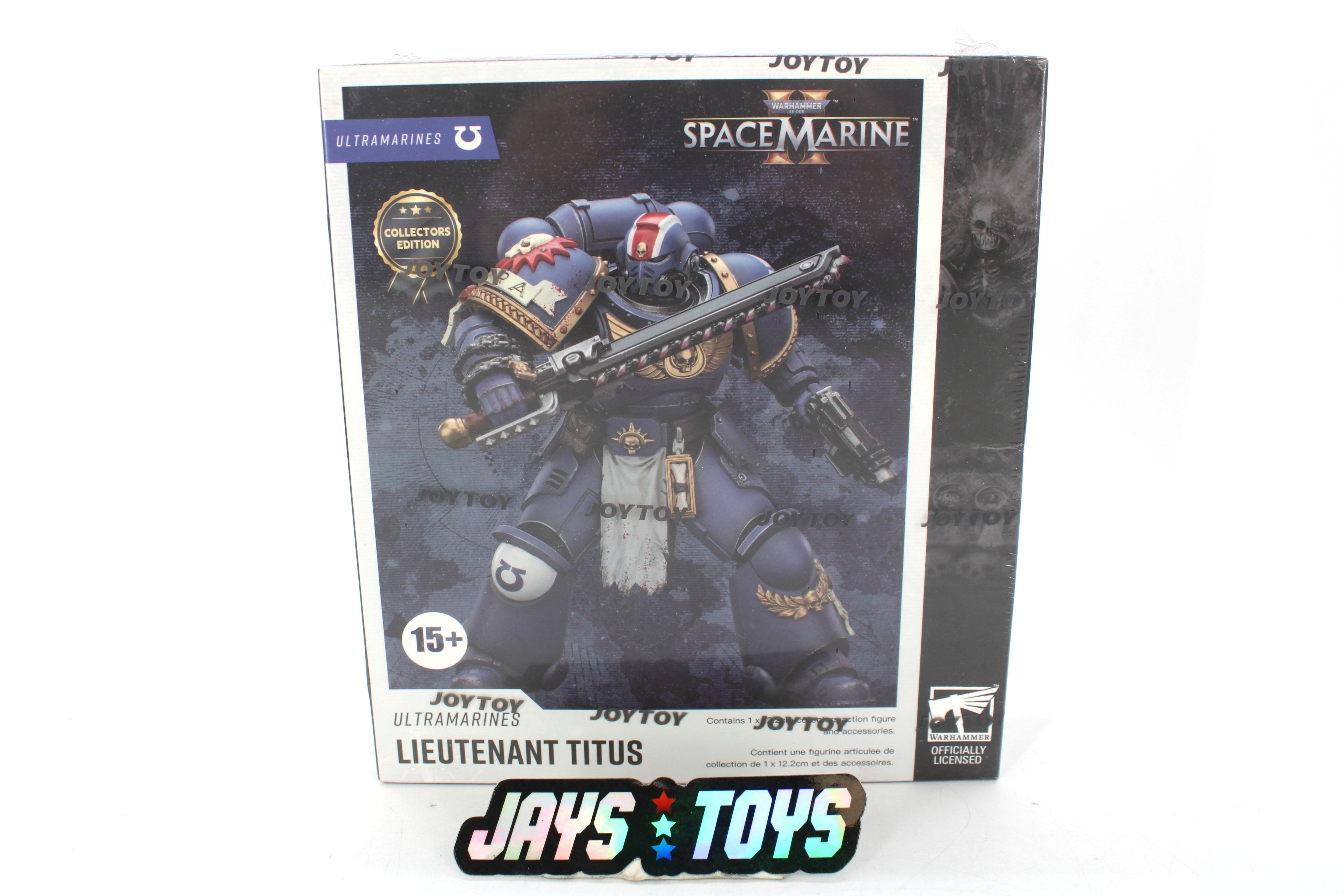 Warhammer 40k: Space Marine 2 Ultramarines Lieutenant Titus Collector's Edition Action Figure (2025 JOYTOY) product image