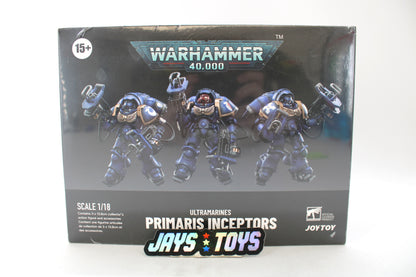 Warhammer 40k Ultramarines Primaris Inceptors Figure Set (2021 JOYTOY) product image