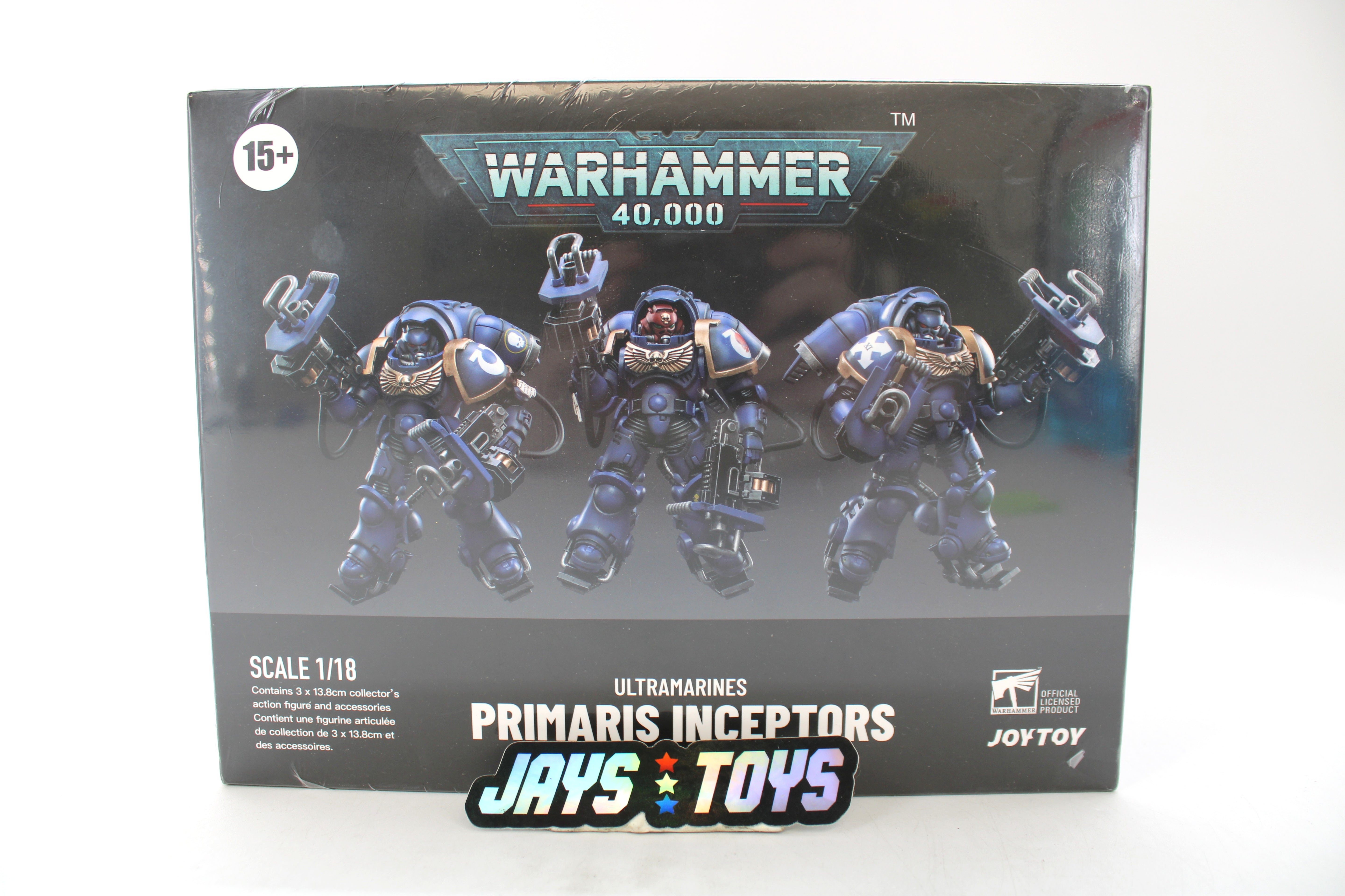 Warhammer 40k Ultramarines Primaris Inceptors Figure Set (2021 JOYTOY) product image