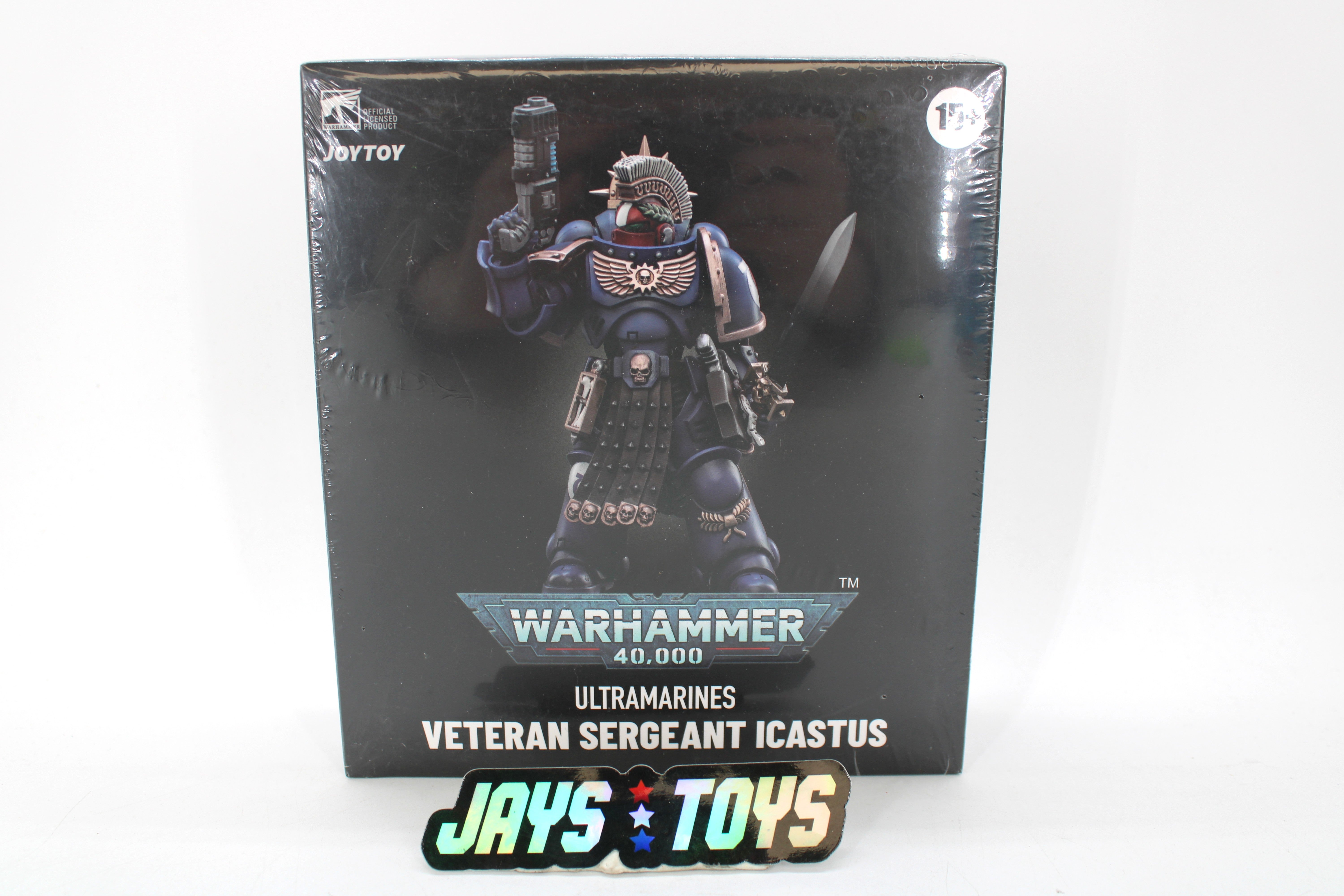 Warhammer 40k Ultramarines Veteran Sergeant Icastus Action Figure (2022 JOYTOY) product image