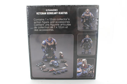 Warhammer 40k Ultramarines Veteran Sergeant Icastus Action Figure (2022 JOYTOY) - view 2