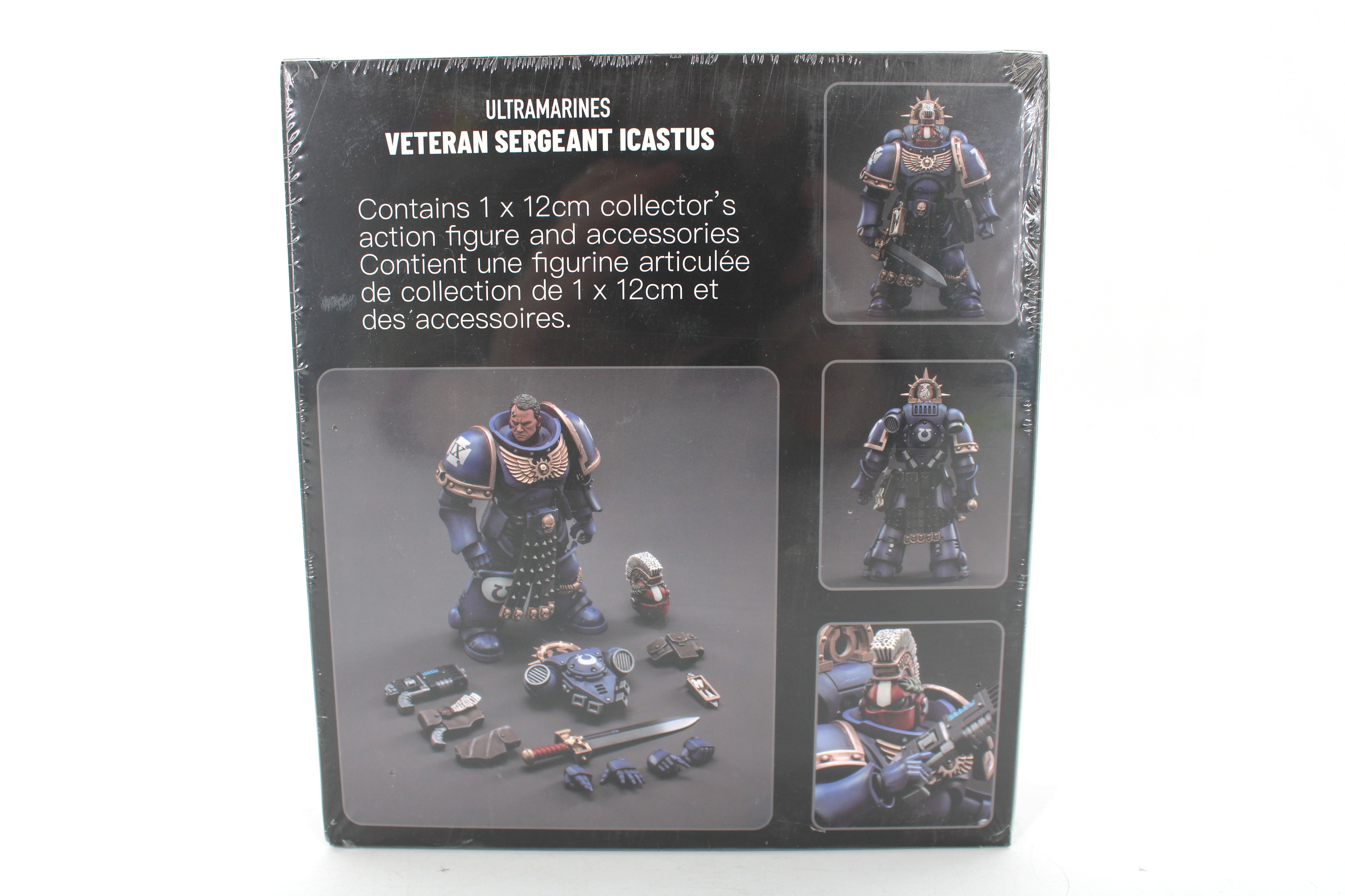 Warhammer 40k Ultramarines Veteran Sergeant Icastus Action Figure (2022 JOYTOY) - view 2