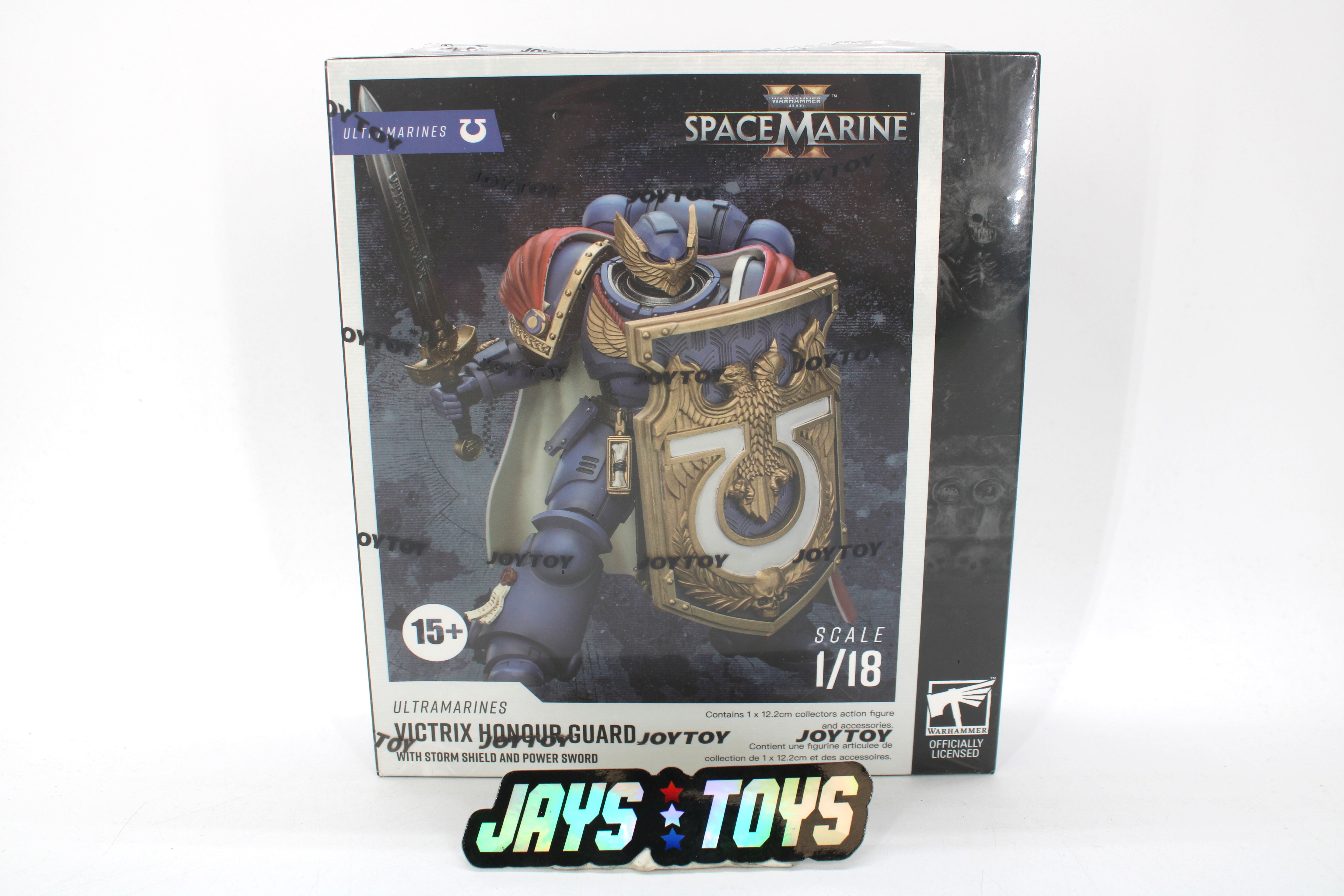Warhammer 40k: Space Marine 2 Ultramarines Victrix Honour Guard Action Figure (2025 JOYTOY) product image