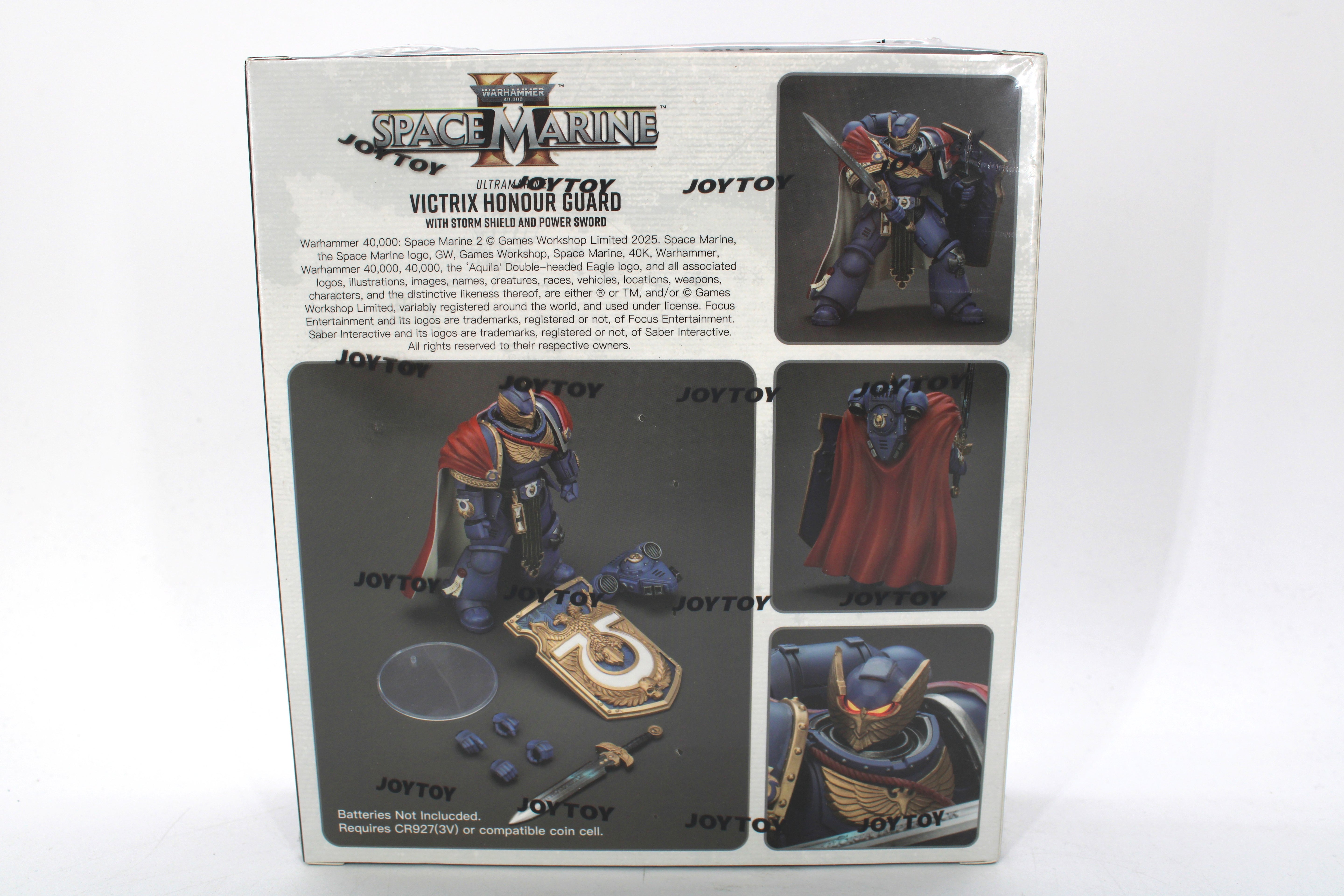 Warhammer 40k: Space Marine 2 Ultramarines Victrix Honour Guard Action Figure (2025 JOYTOY) - view 2