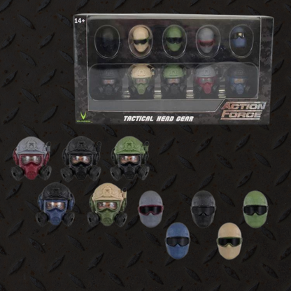 Action Force - Tactical Head Gear Accessory Set