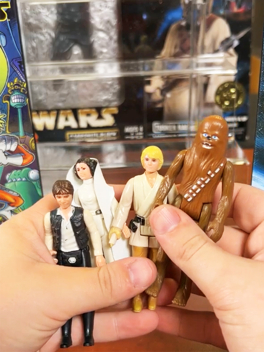 Picture of Vintage Star Wars Figures
