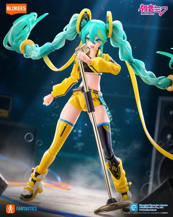Vocaloid Fantastics Series Action Edition Hatsune Miku (Vivid Echos) Model Kit - view 4