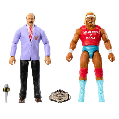 WWE Main Event Showdown Series 19 Hulk Hogan & Mean Gene Okerlund Action Figure Two-Pack