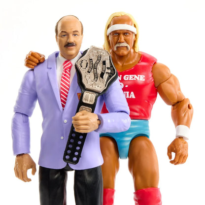 WWE Main Event Showdown Series 19 Hulk Hogan & Mean Gene Okerlund Action Figure Two-Pack