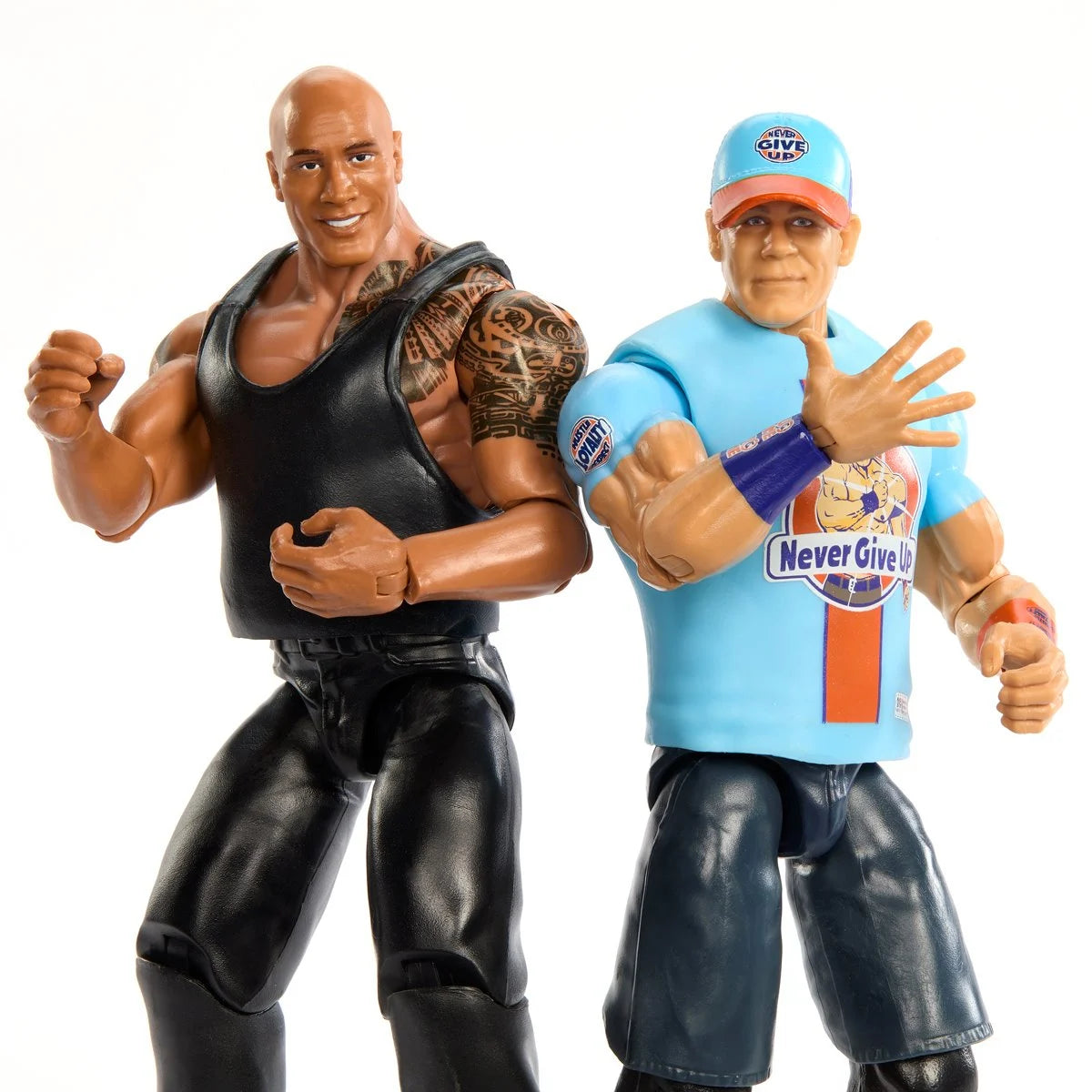 WWE Main Event Showdown Series 19 The Rock & John Cena Action Figure Two-Pack