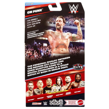 CM Punk WWE Elite Collection Series 121 Action Figure