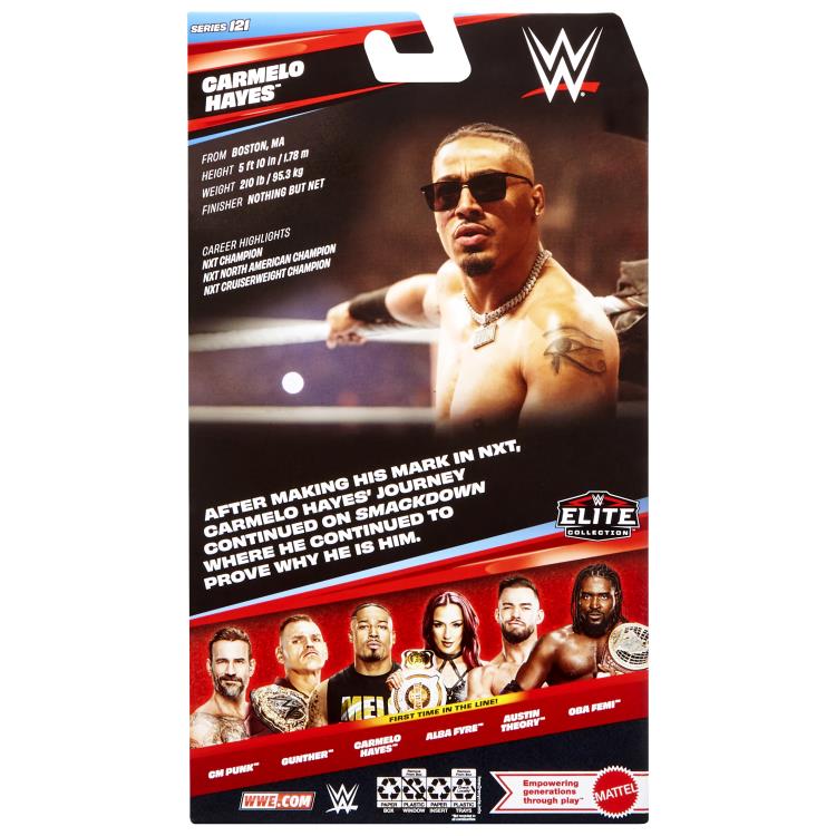 Carmelo Hayes WWE Elite Collection Series 121 Action Figure
