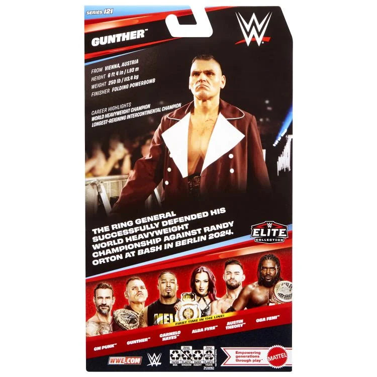 Gunther WWE Elite Collection Series 121 Action Figure