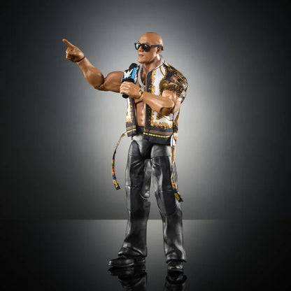 WWE Elite Collection Series Greatest Hits The Rock Action Figure - view 2