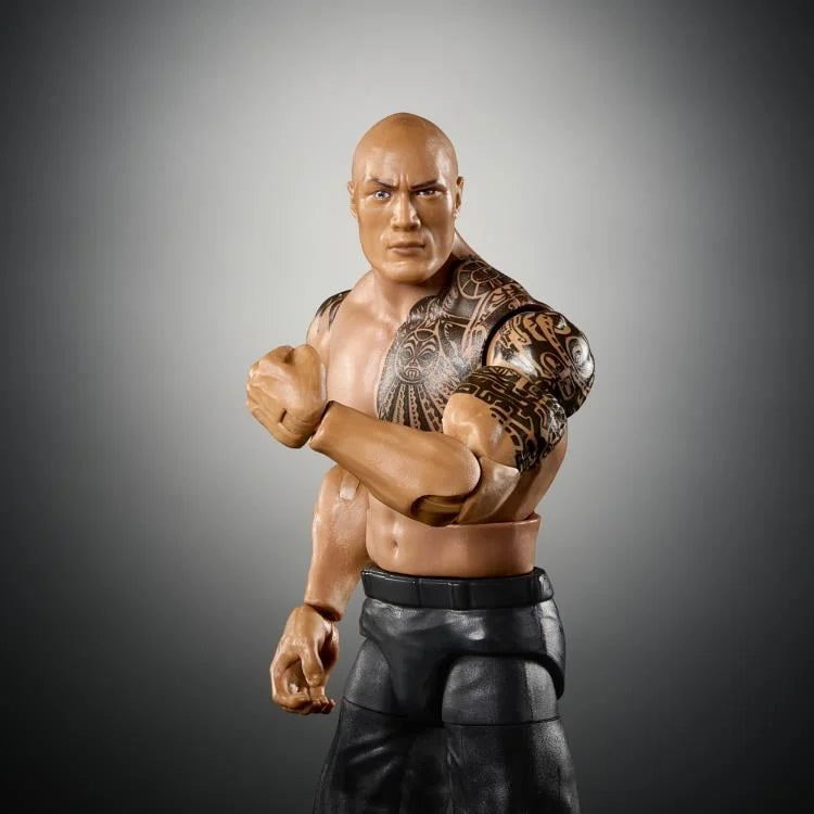 WWE Elite Collection Series Greatest Hits The Rock Action Figure - view 4