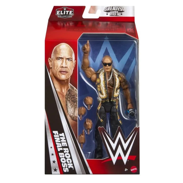 WWE Elite Collection Series Greatest Hits The Rock Action Figure - view 6